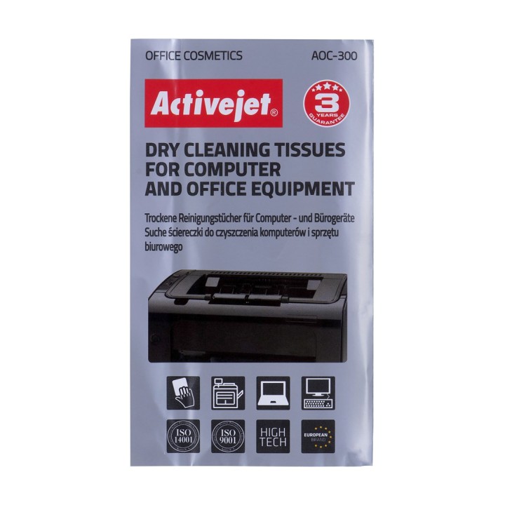Activejet AOC-300 Set 24 panni antistatica