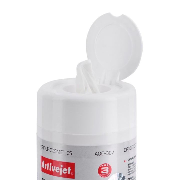Activejet AOC-302 LCD salviette matrice 100 pz.