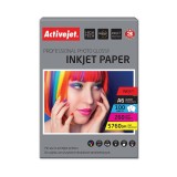 Activejet AP6-260GR100 carta fotografica per stampanti a getto d'inchiostro, A6, 100 fogli 10x15