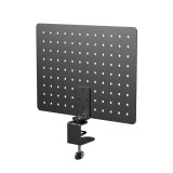 Activejet APB-002B Organizer da scrivania – pannello forato rotante nero opaco