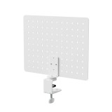 Activejet APB-002W Organizer da scrivania – pannello forato rotante grigio e bianco