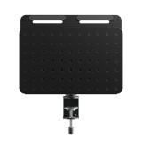Activejet APB-006B Organizer da scrivania – pannello forato rotante con organizer verticale nero