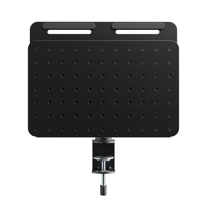 Activejet APB-006B Organizer da scrivania – pannello forato rotante con organizer verticale nero