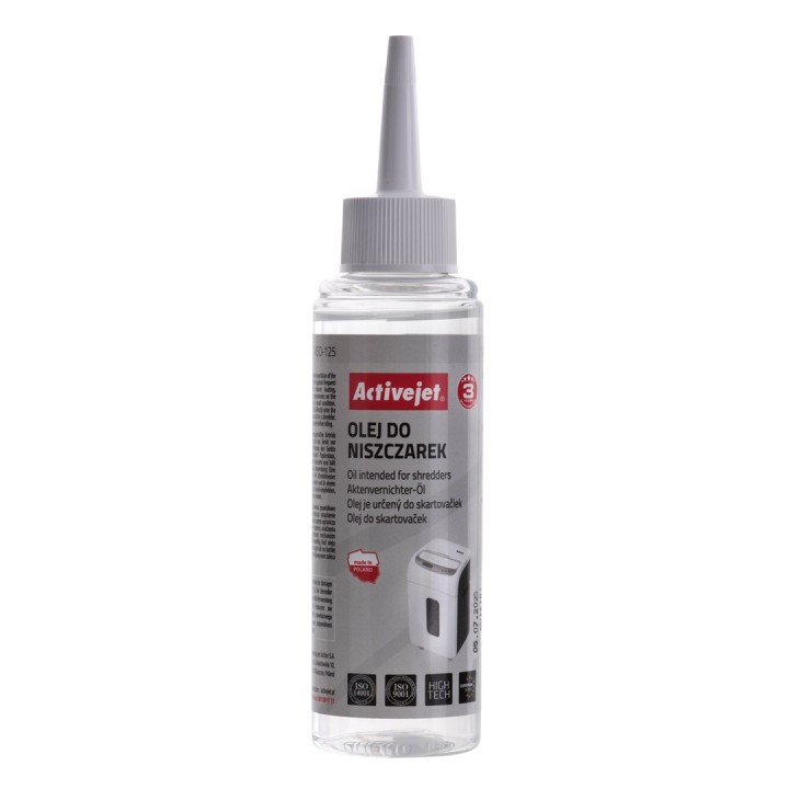 Activejet ASO-125 Olio per trituratore 125 ml