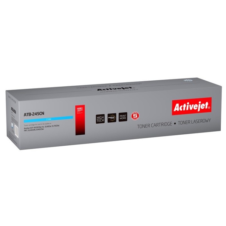 Activejet ATB-245CN Toner (sostituzione Brother TN-245C, Supreme, 2200 pagine, ciano)