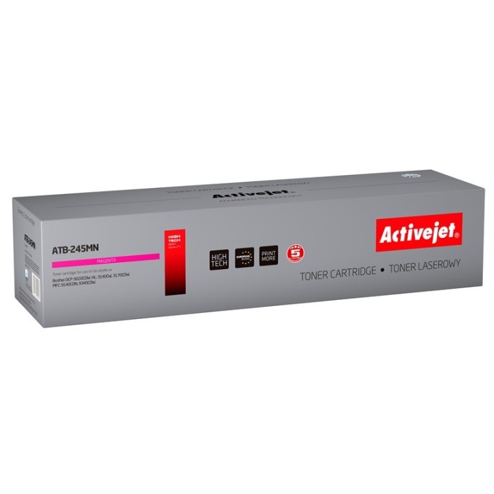 Activejet ATB-245MN Toner (sostituzione Brother TN-245M, Supreme, 2200 pagine, magenta)