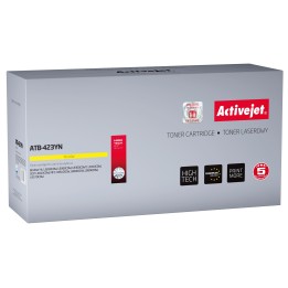 Activejet ATB-423YN Toner (sostituzione per Brother TN-423Y, Supreme, 4000 pagine, giallo)