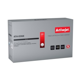 Activejet ATH-05NX Toner (sostituzione per HP 05X HP CE505X Canon CRG-719H, Supreme, 6500 pagine, nero)