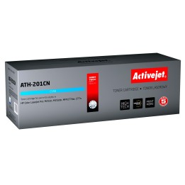 Activejet ATH-201CN Toner per stampante HP HP 201A CF401A CRG045 sostituzione, Supreme, 1400 pagine, ciano)