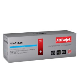 Activejet ATH-311AN Toner (sostituzione Canon HP 126A CRG-729C CE311A, Premium, 1000 pagine, ciano)