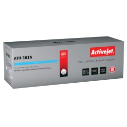Activejet ATH-381N Toner (sostituzione per HP 312A CF381A, Supreme, 2700 pagine, ciano)