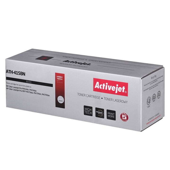 Activejet ATH-415BNX Toner (ricambio HP 415X HP415X W2030X, Supreme, 7500 pagine, nero)