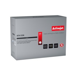 Activejet ATH-55N Toner (sostituzione per HP 55A CE255A Canon CRG-724, Supreme, 6000 pagine, nero)