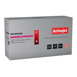 Activejet ATH-6003AN Toner (sostitutivo per HP 124A Q6003A Canon CRG-707M, Premium, 2000 pagine, Magenta)