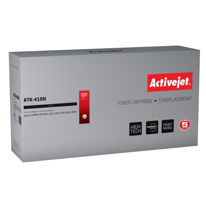 Activejet ATK-410N Toner (sostituzione Kyocera TK-410, Supreme, 15.000 pagine, nero)