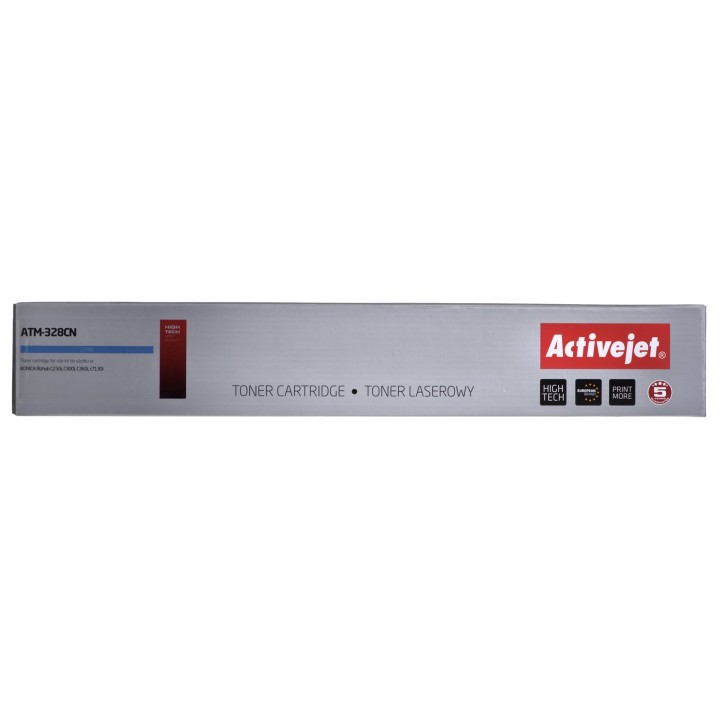 Activejet ATM-328CN Toner (ricambio per Konica Minolta TN328C, Supreme, 28.000 pagine, ciano)