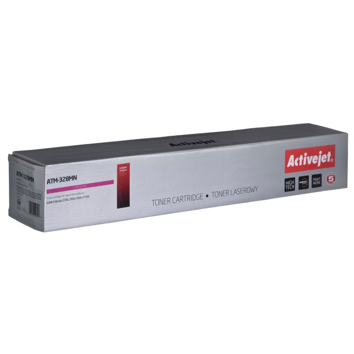 Activejet ATM-328MN Toner (ricambio per Konica Minolta TN328M, Supreme, 28.000 pagine, magenta)