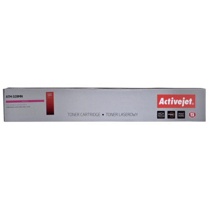 Activejet ATM-328MN Toner (ricambio per Konica Minolta TN328M, Supreme, 28.000 pagine, magenta)