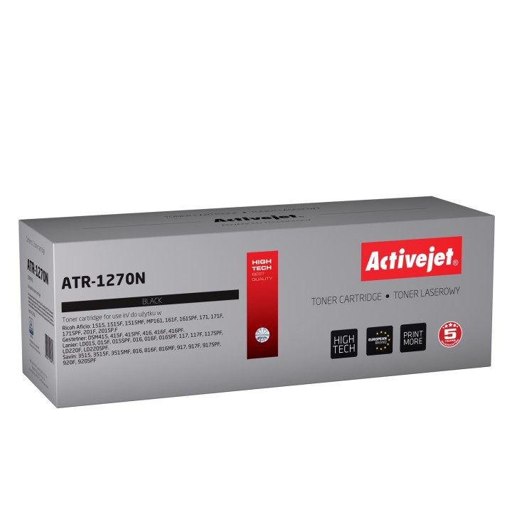 Activejet ATR-1270N toner (sostituzione per Ricoh 1270D 888261, Supreme, 7000 pagine, nero)