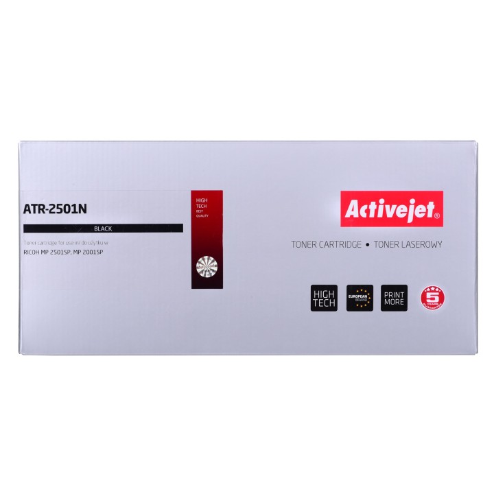 Activejet ATR-2501N Toner (sostituzione per Ricoh 841769 841991 842009, Supreme, 9000 pagine, nero)