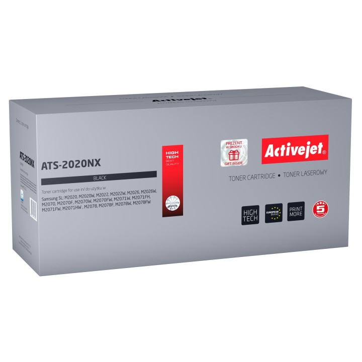Activejet ATS-2020NX Toner (sostitutivo per Samsung MLT-D111L MLTD111L, Supreme, 1 800 pagine, nero)