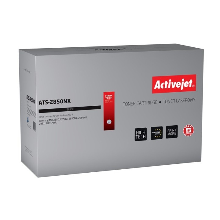 Activejet ATS-2850NX Toner (sostituzione per Samsung ML-D2850B, Supreme, 5 000 pagine, nero)