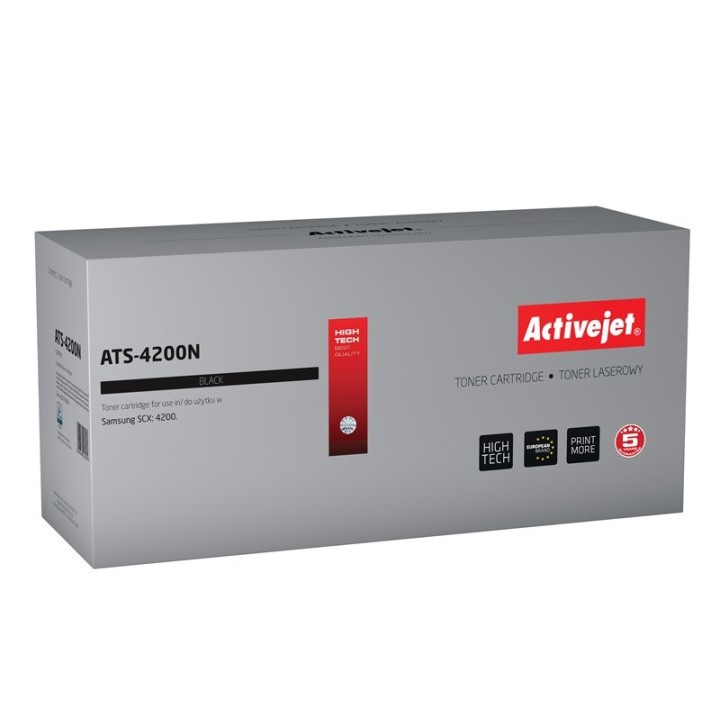 Activejet ATS-4200N Toner (sostitutivo per Samsung SCX-D4200A, Supreme, 3 600 pagine, nero)