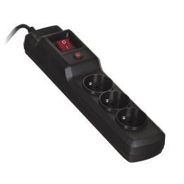 Activejet COMBO 3GN 3M multipresa nera con cavo