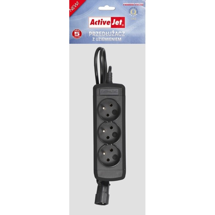 Activejet COMBO-IEC-3G/1.5M Prolunga di corrente con cavo