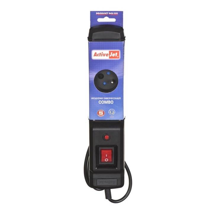 Activejet COMBO-IEC-3G/1.5M Ciabatta con cavo