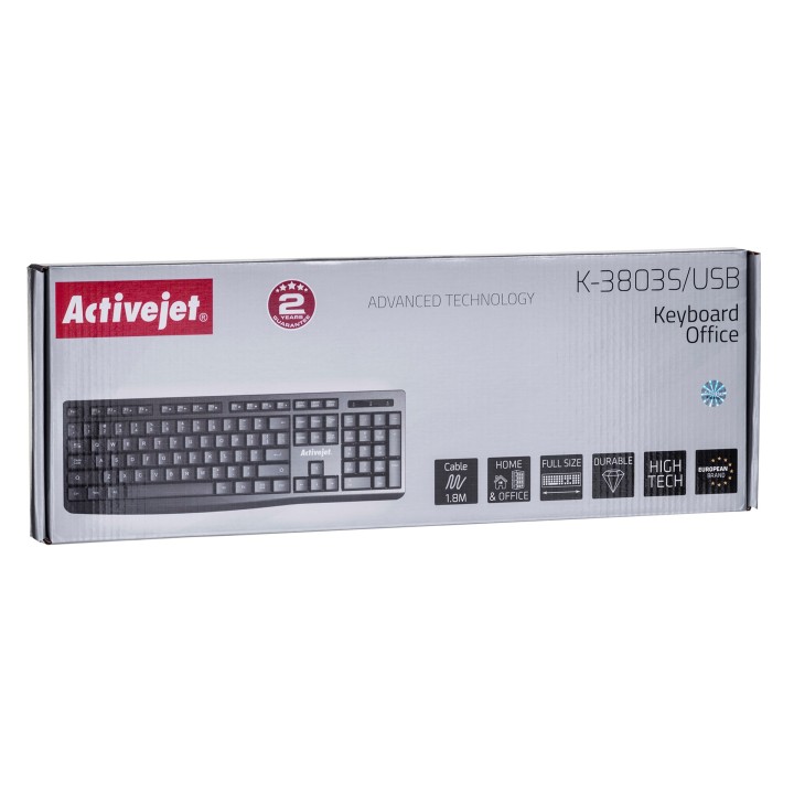 Tastiera Activejet K-3803S USB