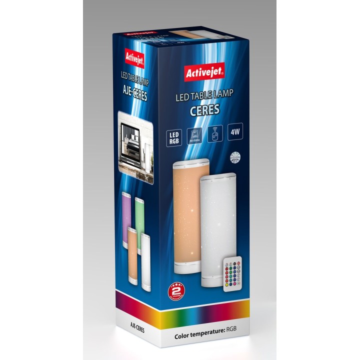 Activejet LED lampada decorativa AJE-CERES RGB