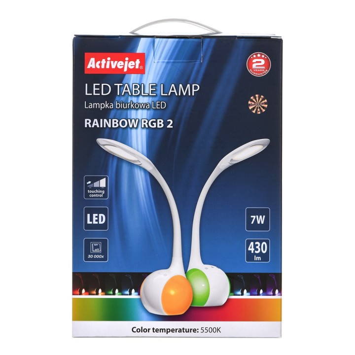Activejet LED lampada da scrivania AJE-RAINBOW RGB 2