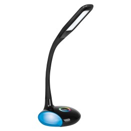 Activejet LED lampada da scrivania VENUS NERO con base RGB