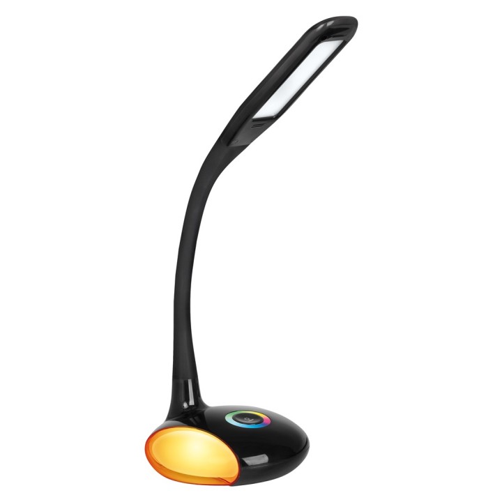 Activejet LED lampada da scrivania VENUS NERO con base RGB