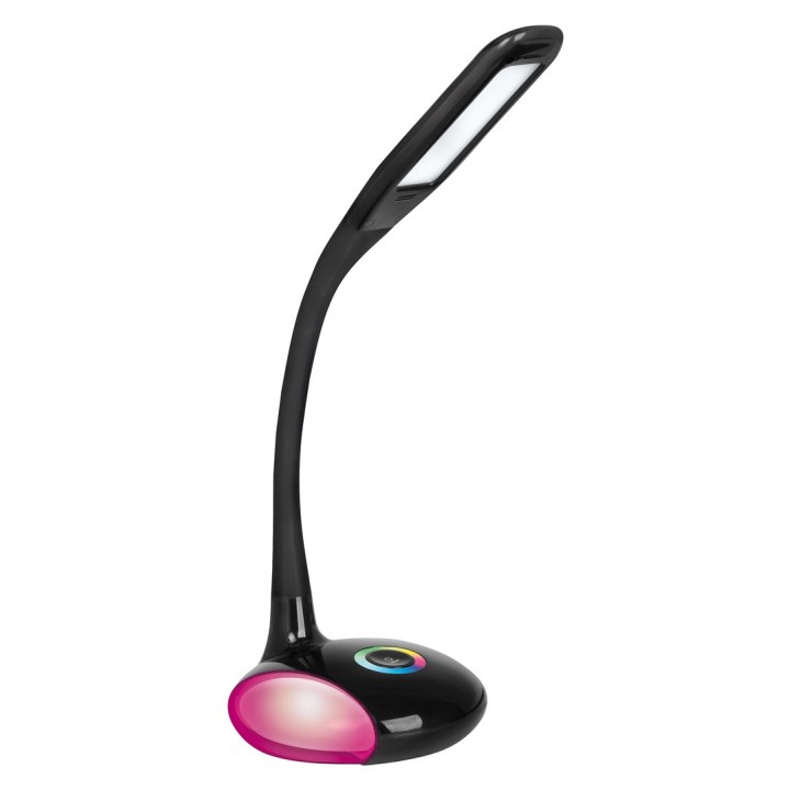 Activejet LED lampada da scrivania VENUS NERO con base RGB