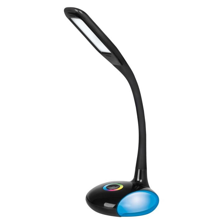 Activejet LED lampada da scrivania VENUS NERO con base RGB