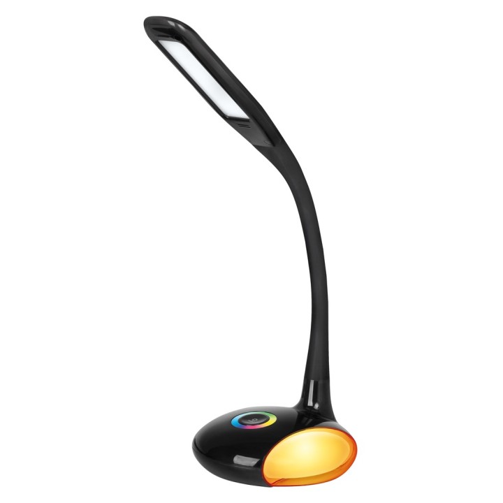 Activejet LED lampada da scrivania VENUS NERO con base RGB