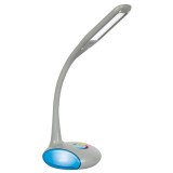 Activejet LED lampada da scrivania VENUS GRIGIO con base RGB