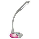 Activejet LED lampada da scrivania VENUS GRIGIO con base RGB