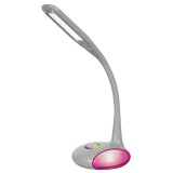 Activejet LED lampada da scrivania VENUS GRIGIO con base RGB