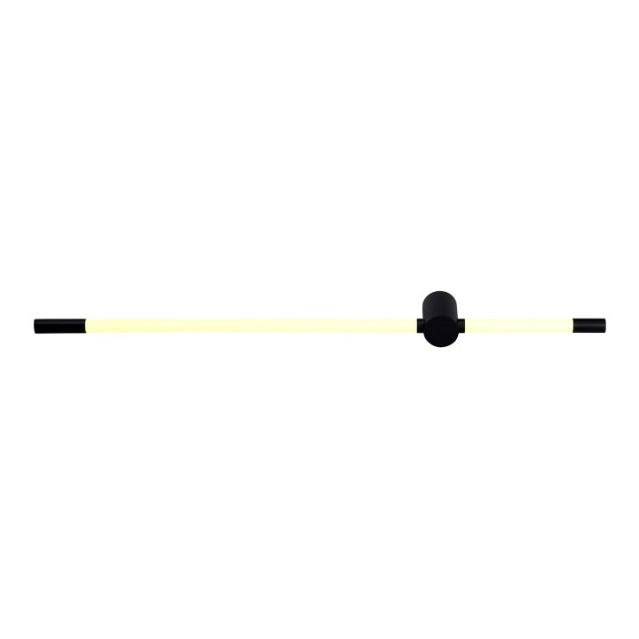 Activejet Lungo nero LED Wall Light