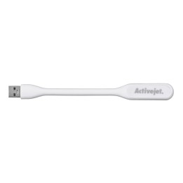 Activejet USB LED lampada per computer bianca