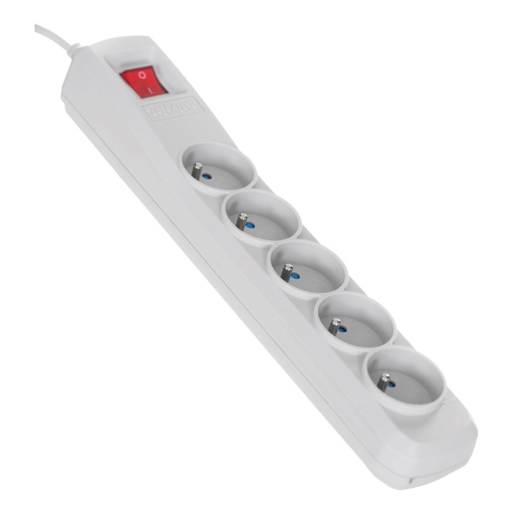 Activejet ciabatta grigia con cavo ACJ COMBO 5G/3M/BEZP. AUT/S