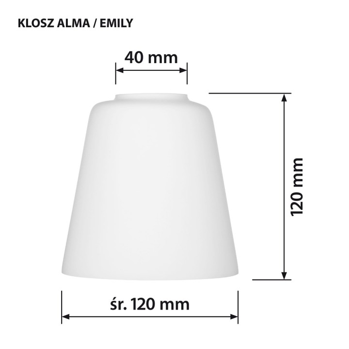 Activejet lampada a sospensione AJE-ALMA 5P E27 5x40W
