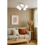 Activejet lampada a sospensione AJE-EMILY 3P ORO E27 3x40W