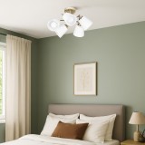 Activejet lampada a sospensione AJE-EMILY 3P ORO E27 3x40W