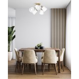 Activejet lampada a sospensione AJE-EMILY 3P ORO E27 3x40W