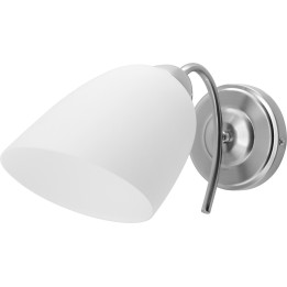 Lampada a parete singola classica Activejet NIKITA nichel E27 per il soggiorno