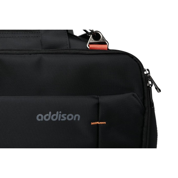 Addison 305014 custodia notebook 35.8 cm (14.1 ) Toploader bag nero